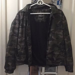 Camo Windbreaker